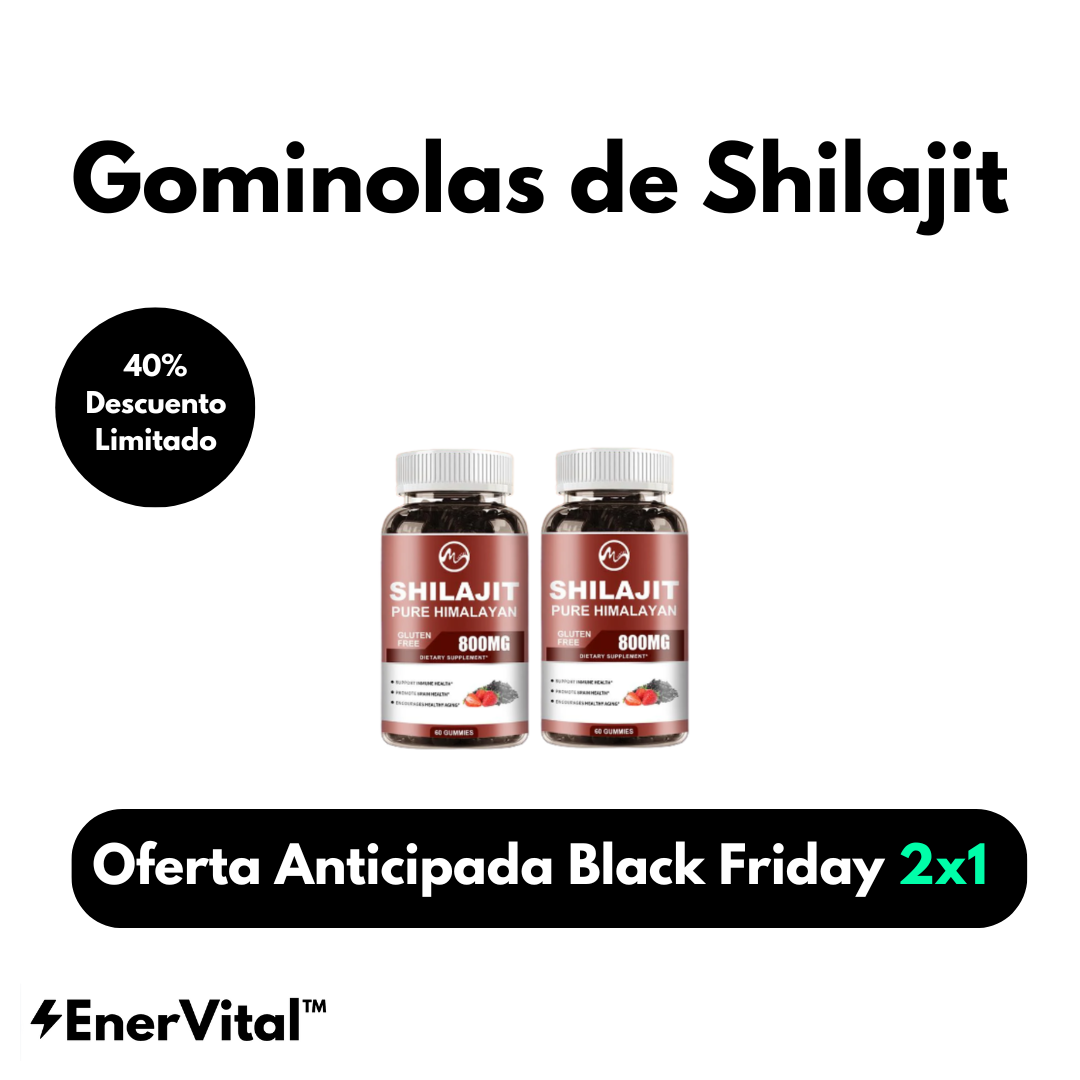 Gominolas de Shilajit EnerVital™ - EDICIÓN LIMITADA