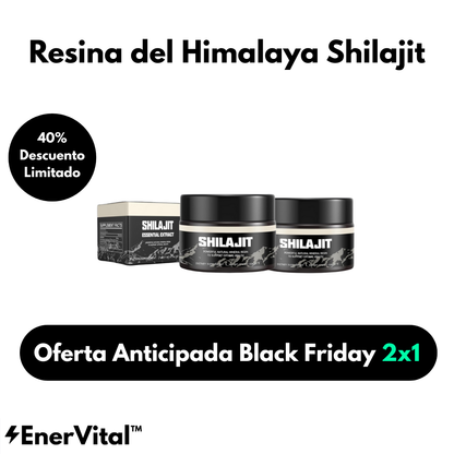 Resina Orgánica del Himalaya Shilajit - EDICIÓN LIMITADA